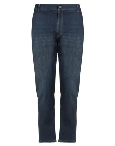 Dondup Man Jeans Blue Size 36 Cotton, Elastomultiester, Elastane In Blue