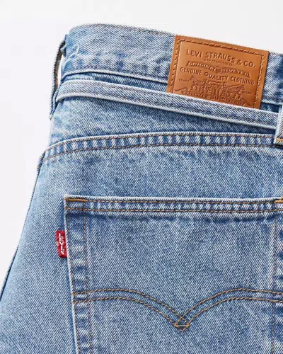 Levi's Jeans Xl Straight In Denim Chiaro In Blue