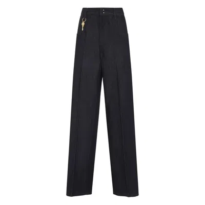 Carven Key Charm Straight-leg Jeans