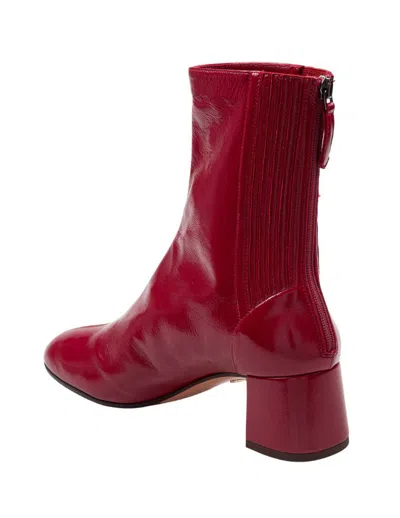 Aquazzura Patent Nappa Ankle Boot