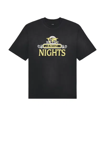 Amiri Nights Oversized Tee