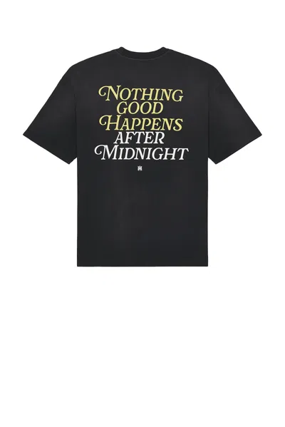 Amiri Nights Oversized Tee