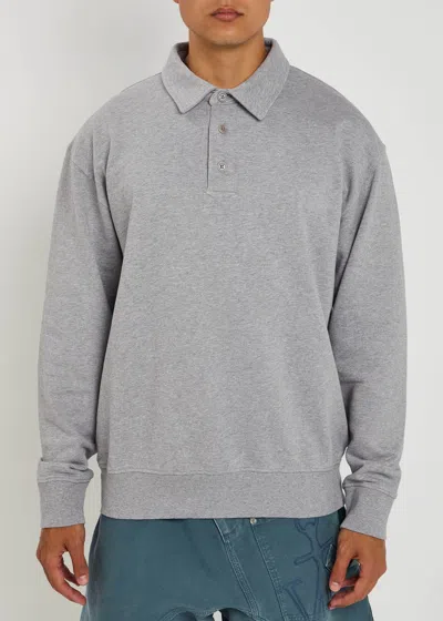 Jw Anderson Rugby Polo Top In Gray