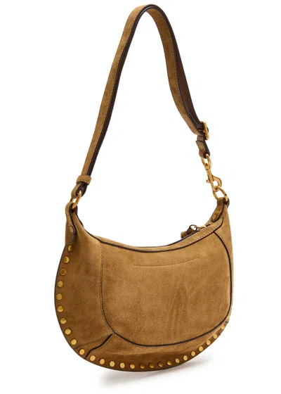Isabel Marant Oskan Moon Suede Shoulder Bag