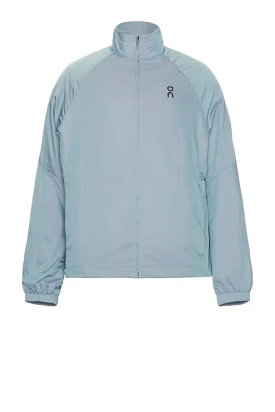 On Court Water Repellent Track Jacket In Blue