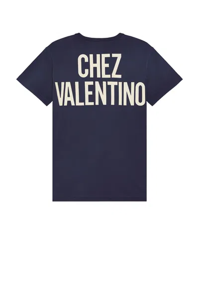 Valentino Crew Neck Graphic And Text Design