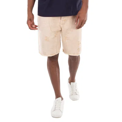 Etudes Studio Friche Distressed Denim Shorts In Neutral