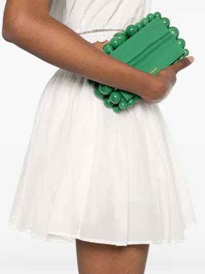 Jucca Thigh-length Cotton Mini Skirt With Flared Hem