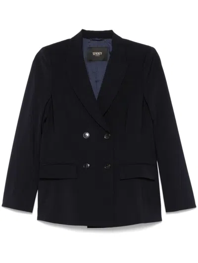 Seventy Lightweight Wool Blazer In Black