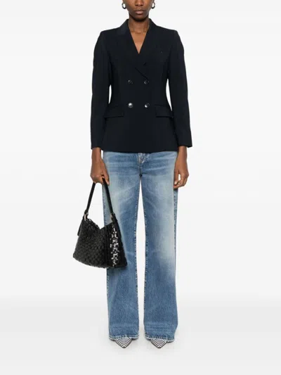 Seventy Lightweight Wool Blazer In Black