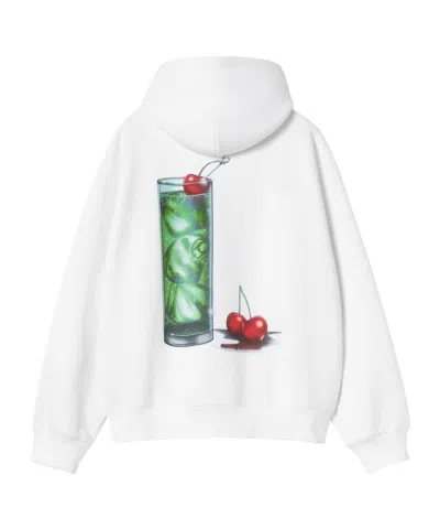 Carhartt Hooded Graphic Print Sweater With Front Pocket