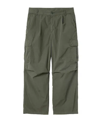 Carhartt Cole Cargo-pocket Trousers In Green