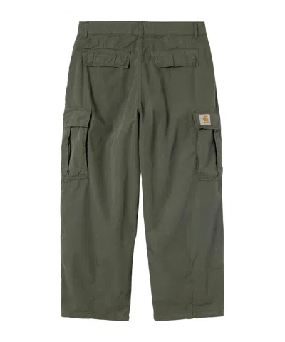Carhartt Cole Cargo-pocket Trousers In Green