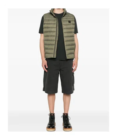 Hugo Boss Boss Outwear Waistcoats In Green