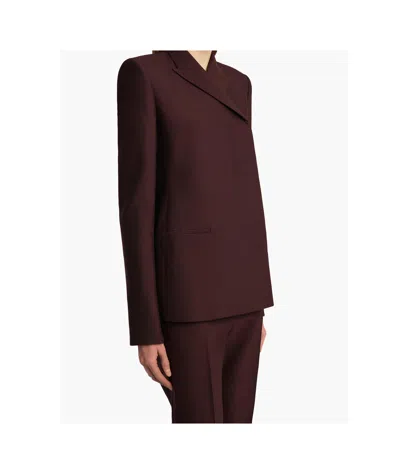 Khaite Silvannah Blazer In Purple