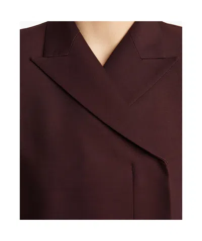 Khaite Silvannah Blazer In Purple