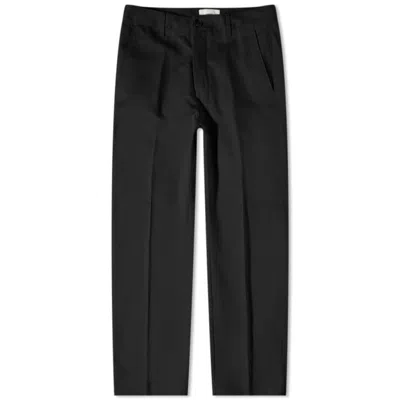 Ami Alexandre Mattiussi Tailored Straight-leg Trousers In Black