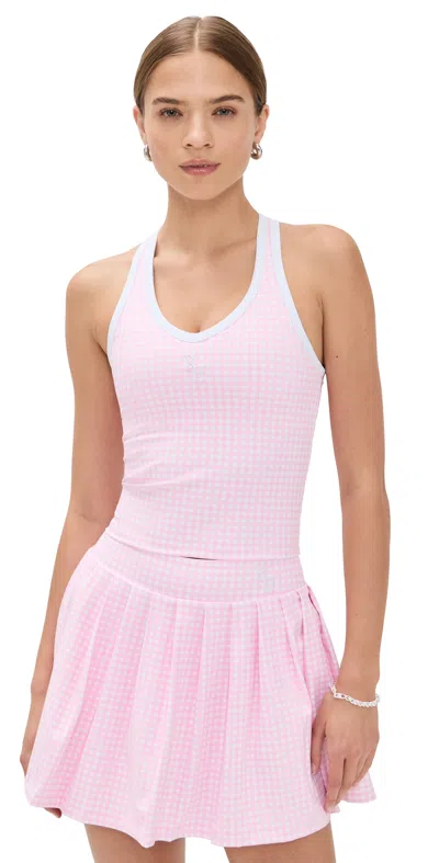 Recreational Habits Paige Sports Bra Tank Pink