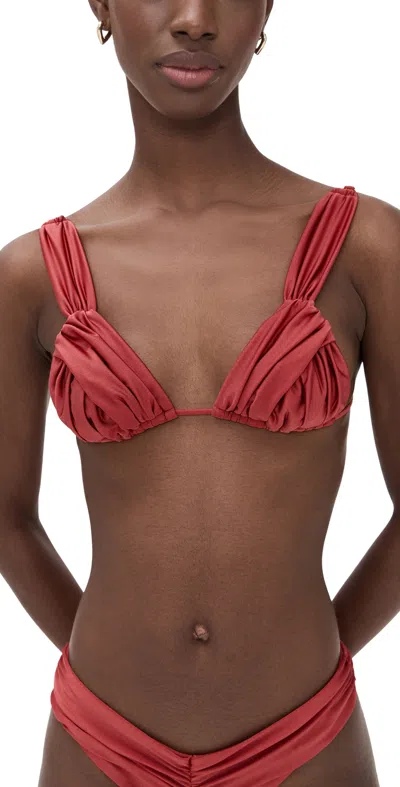 Bananhot Melody Bikini Top Crimson