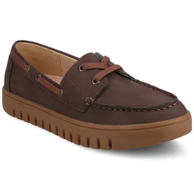 Journee Collection Journee Womens Marion Boat Shoe Loafer