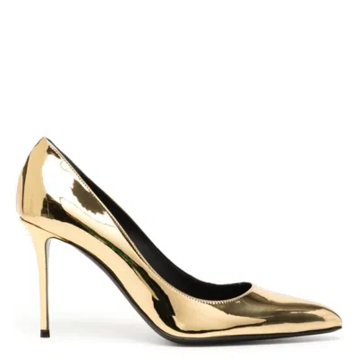 Giuseppe Zanotti Gold Jakye Metallic Pumps