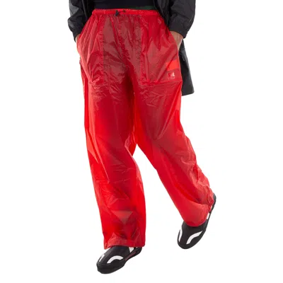 Rains Men's Red Norton Wide Leg Pants In Red