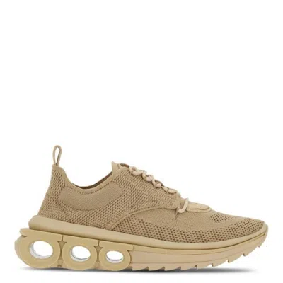 Ferragamo Gancini-plaque Round-toe Sneaker