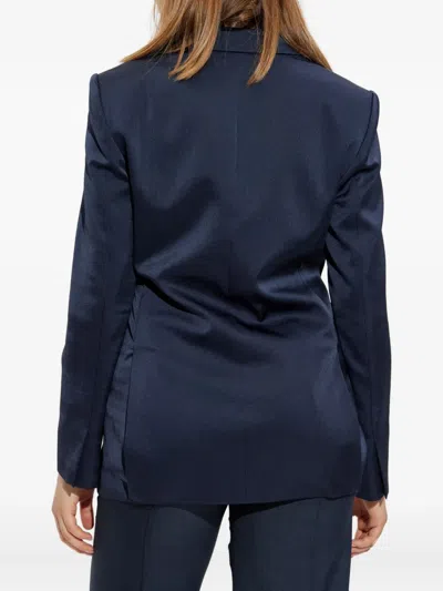 Theory Tie Waist Blazer.cru Clothing In Blue