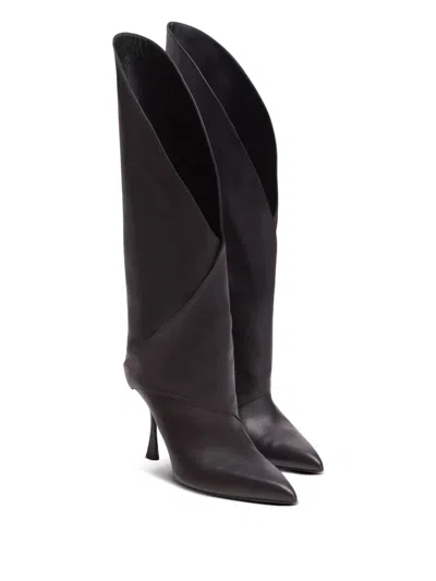 Balmain 'twist' Boots In Black