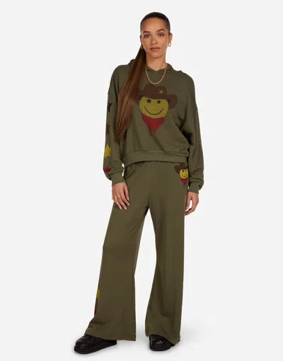 Lauren Moshi Martina Cowboy Happyface In Green