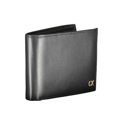 Calvin Klein Black Leather Men's Wallet