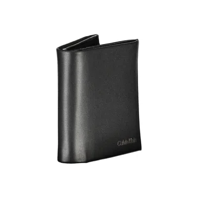 Calvin Klein Black Polyester Men's Wallet