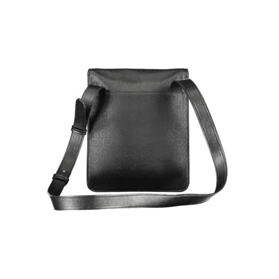 Calvin Klein Black Polyester Shoulder Men's Bag