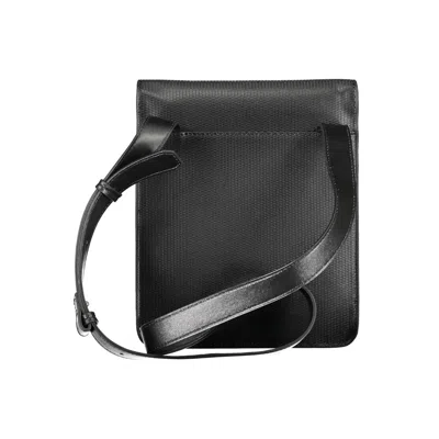 Calvin Klein Black Polyester Shoulder Men's Bag