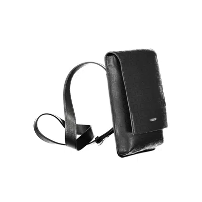 Calvin Klein Black Polyester Shoulder Men's Bag