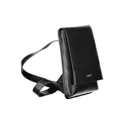 Calvin Klein Black Polyester Shoulder Men's Bag