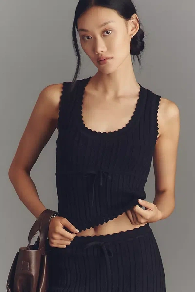 Reformation Erin Cotton Sweater Tank Top