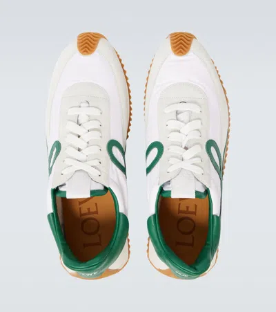 Loewe Flow Runner 2.0 Sneakers In White