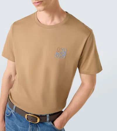 Loewe Anagram Cotton Jersey T-shirt