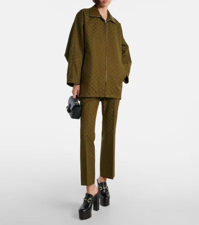 Gucci Horsebit Platform Mules In Calf Leather