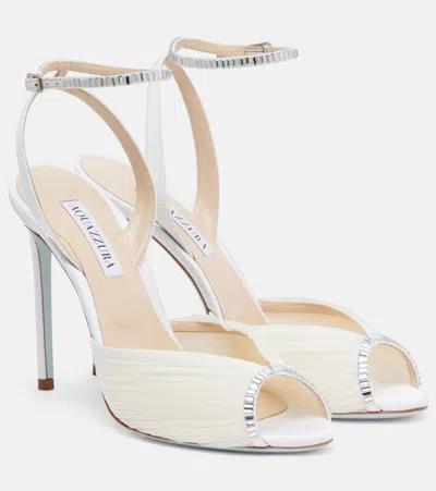 Aquazzura Be Mine 105 Crystal-embellished Sandals
