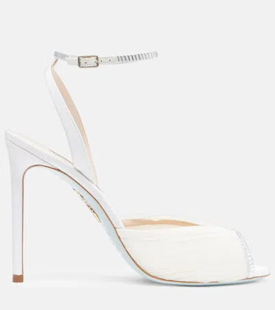 Aquazzura Be Mine 105 Crystal-embellished Sandals
