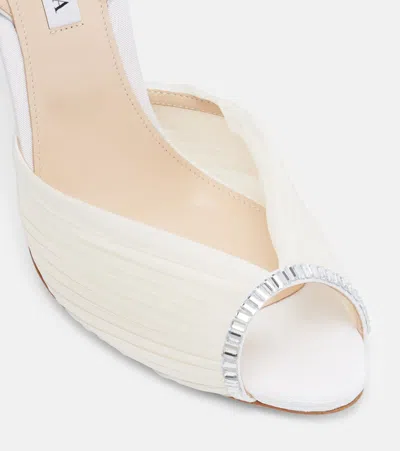 Aquazzura Be Mine 105 Crystal-embellished Sandals