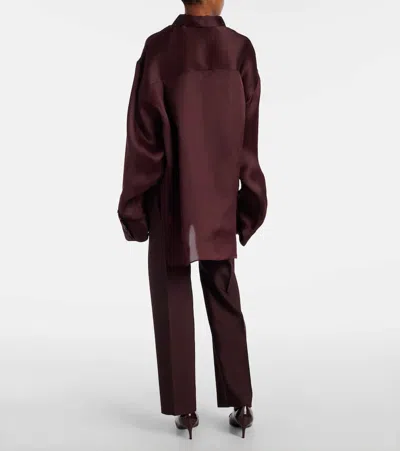 Khaite Matteo Silk Shirt