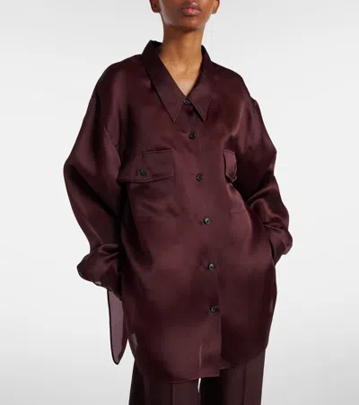 Khaite Matteo Silk Shirt