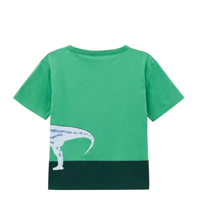 Gucci Cotton T-shirt With Print In Green