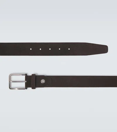 Brioni Suede Belt