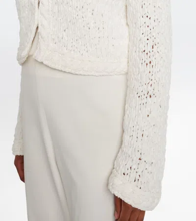 Khaite Genevieve Open-knit Cardigan