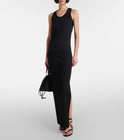 Khaite Isha Cotton-blend Jersey Tank Top