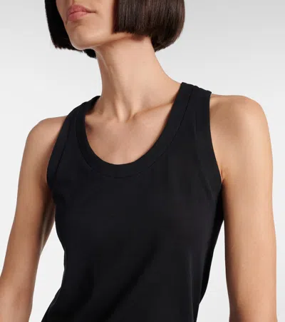 Khaite Isha Cotton-blend Jersey Tank Top